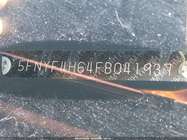 2015 HONDA PILOT EX-L