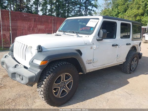 2018 JEEP WRANGLER UNLIMITED SPORT S 4X4