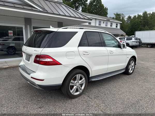2012 MERCEDES-BENZ ML 350 4MATIC