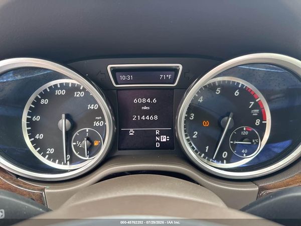 2012 MERCEDES-BENZ ML 350 4MATIC