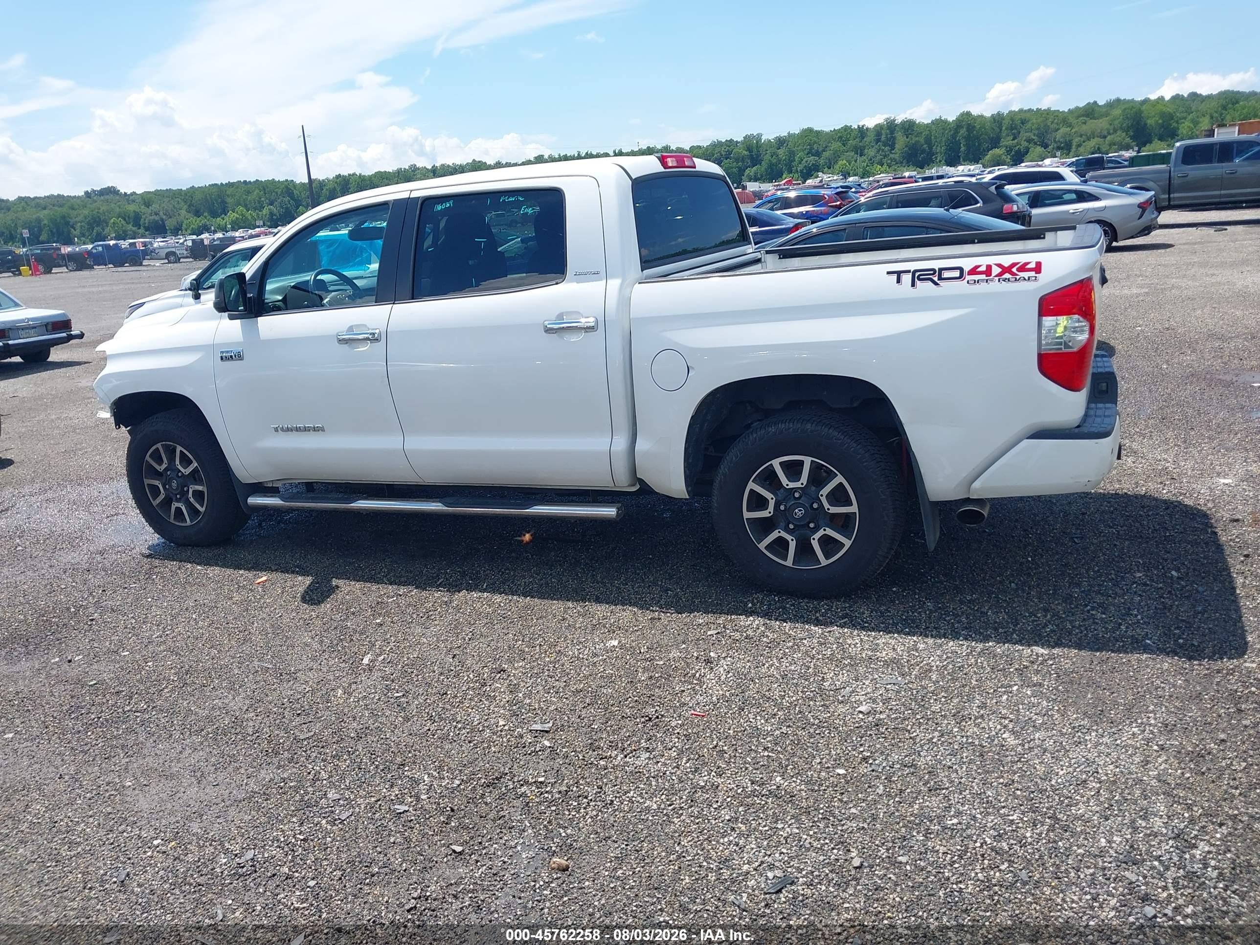 2017 TOYOTA TUNDRA LIMITED 5.7L V8