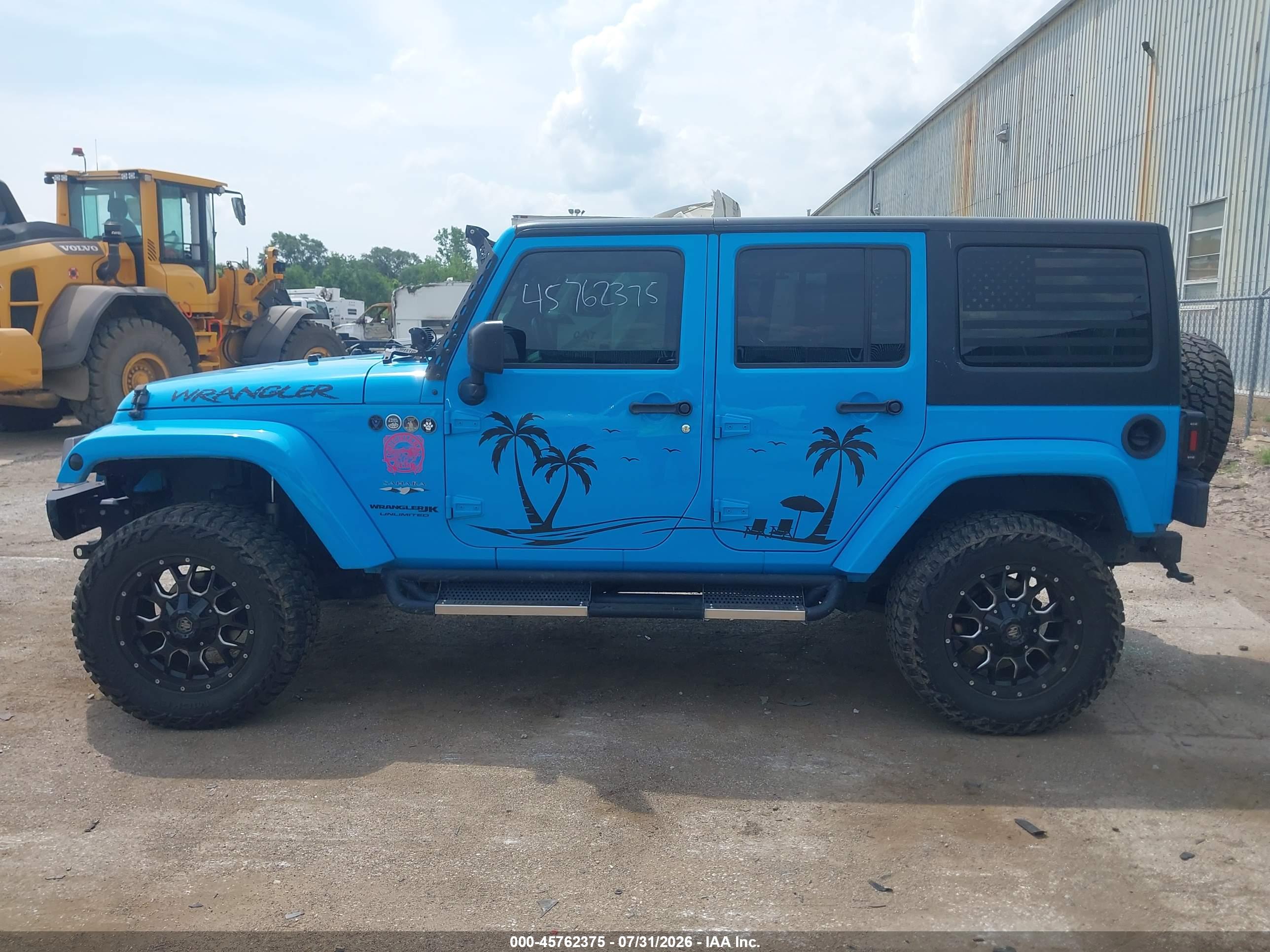 2018 JEEP WRANGLER JK UNLIMITED SAHARA