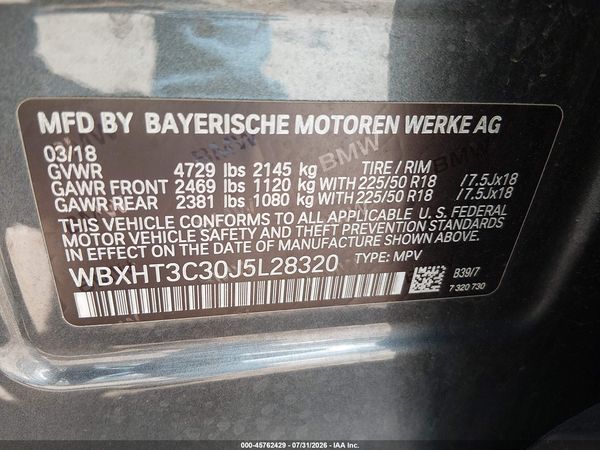 2018 BMW X1 XDRIVE28I