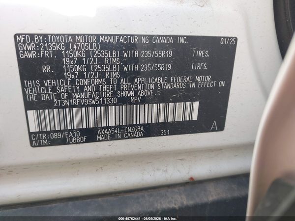 2025 TOYOTA RAV4 LIMITED
