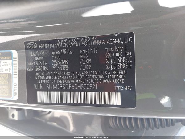 2025 HYUNDAI TUCSON SEL