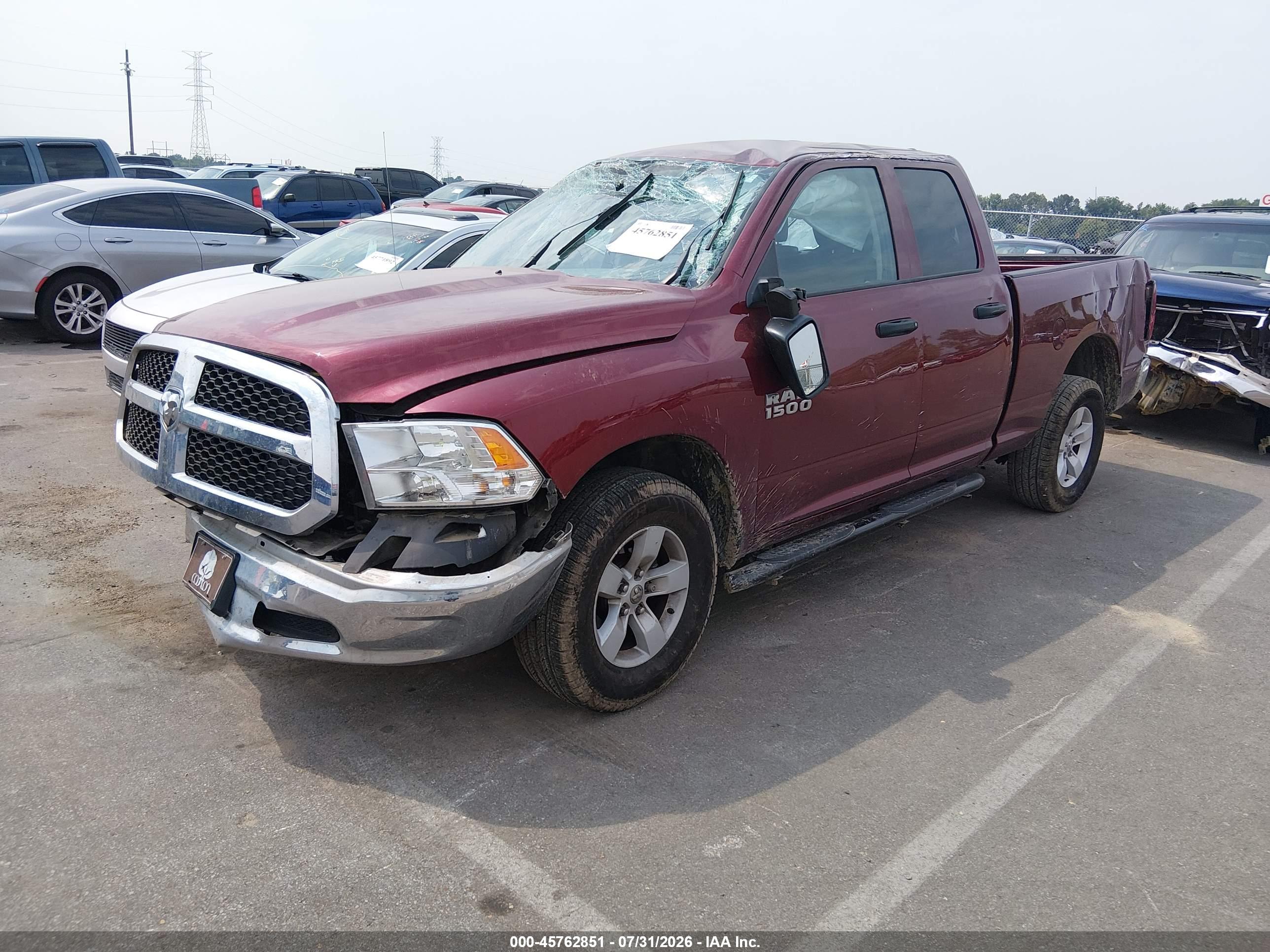 2018 RAM 1500 TRADESMAN  4X2 6'4 BOX