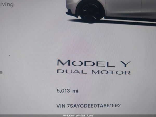 2026 TESLA MODEL Y