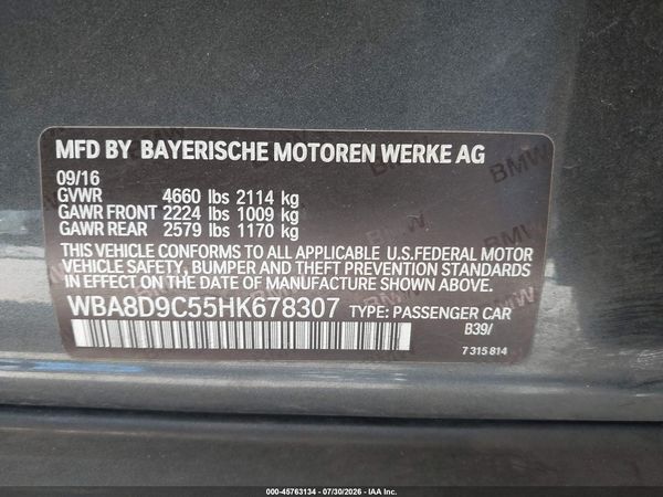2017 BMW 330I XDRIVE