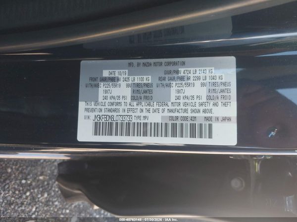 2020 MAZDA CX-5 GRAND TOURING