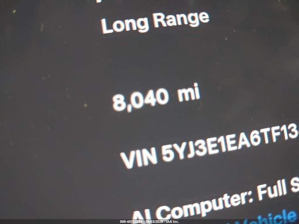 2026 TESLA MODEL 3