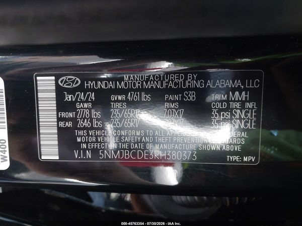 2024 HYUNDAI TUCSON SEL
