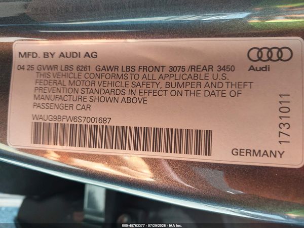 2025 AUDI S E-TRON GT PREMIUM PLUS
