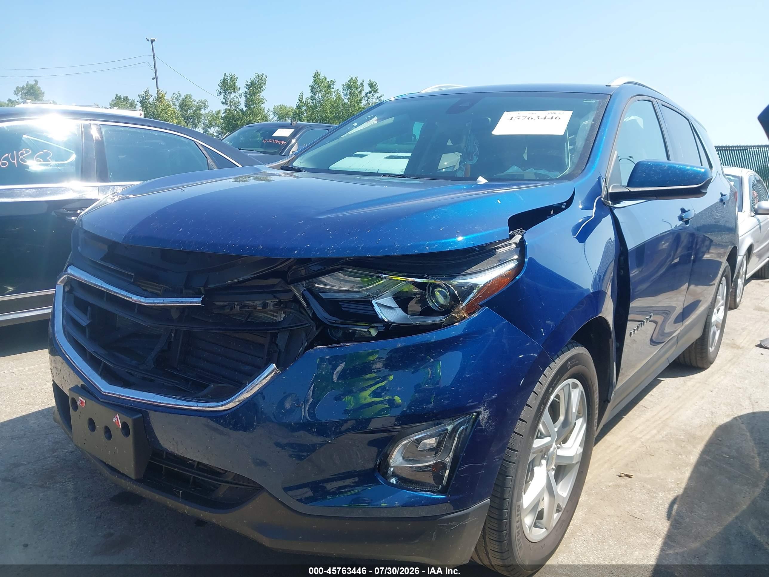 2020 CHEVROLET EQUINOX FWD LT 2.0L TURBO — I2