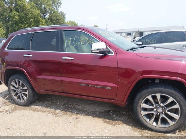 2018 JEEP GRAND CHEROKEE OVERLAND 4X4