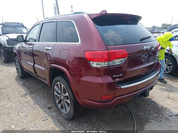 2018 JEEP GRAND CHEROKEE OVERLAND 4X4