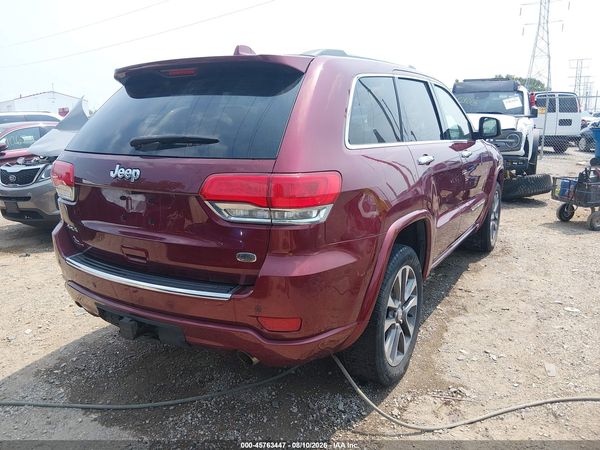 2018 JEEP GRAND CHEROKEE OVERLAND 4X4
