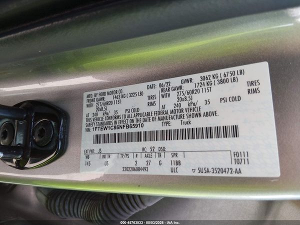 2022 FORD F-150 XLT