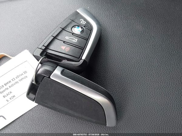 2019 BMW X3 XDRIVE30I