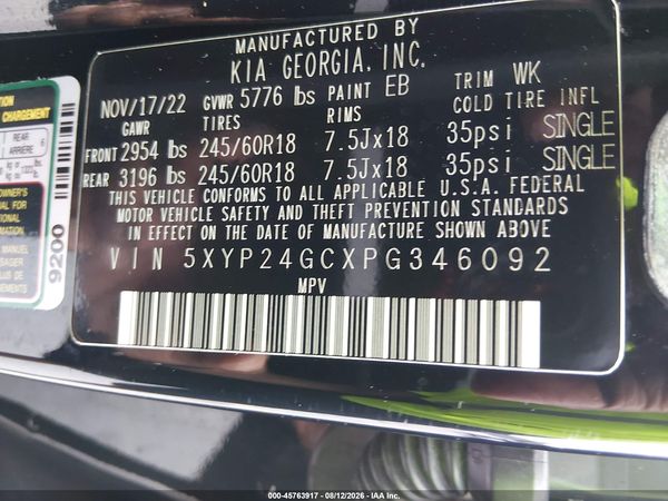 2023 KIA TELLURIDE LX