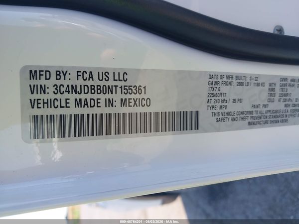 2022 JEEP COMPASS LATITUDE 4X4