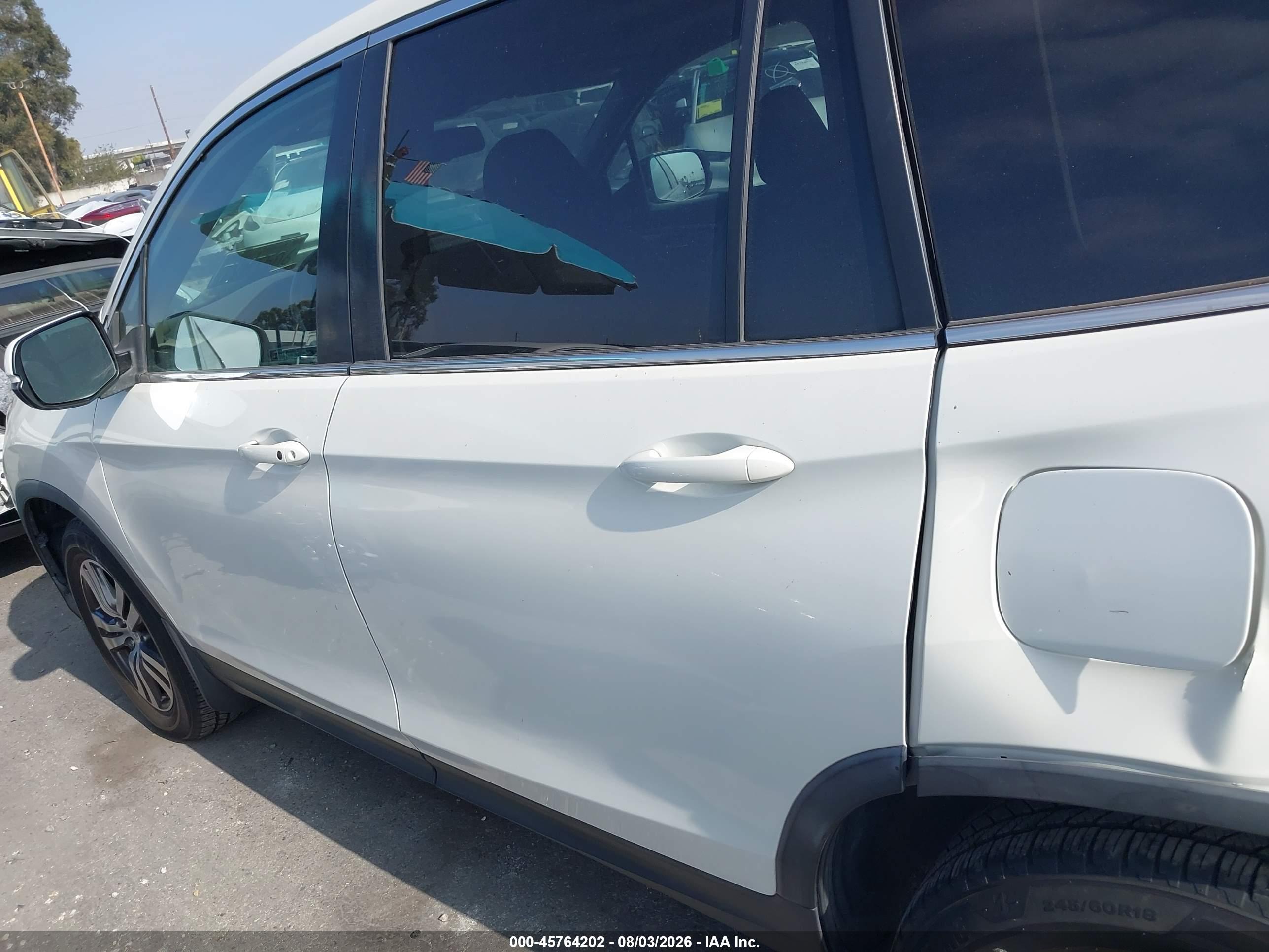 2017 HONDA PILOT EX-L