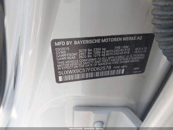 2015 BMW X3 XDRIVE28I
