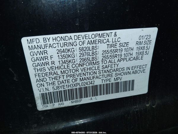 2023 ACURA MDX STANDARD