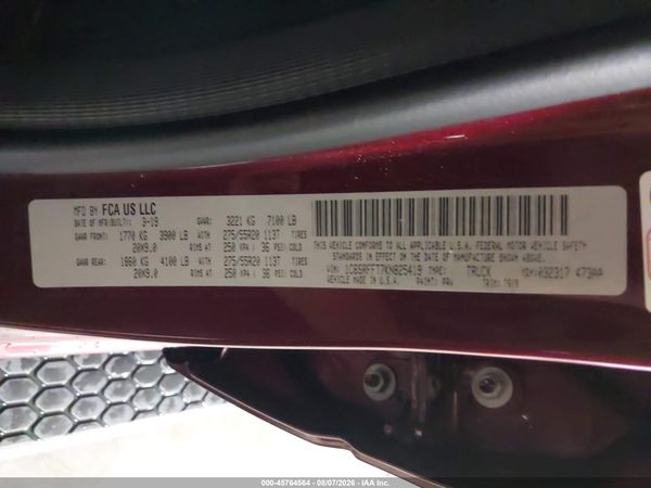 2019 RAM 1500