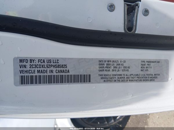 2023 DODGE CHARGER SRT JAILBREAK