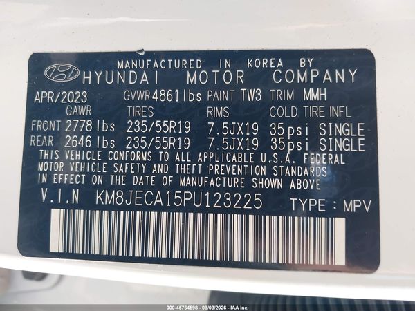 2023 HYUNDAI TUCSON HYBRID LIMITED