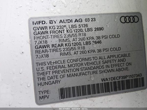 2023 AUDI Q3