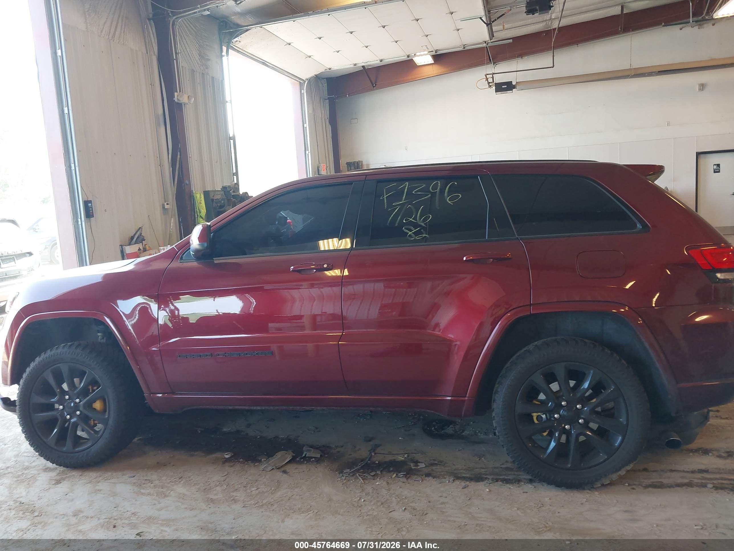 2018 JEEP GRAND CHEROKEE ALTITUDE 4X4