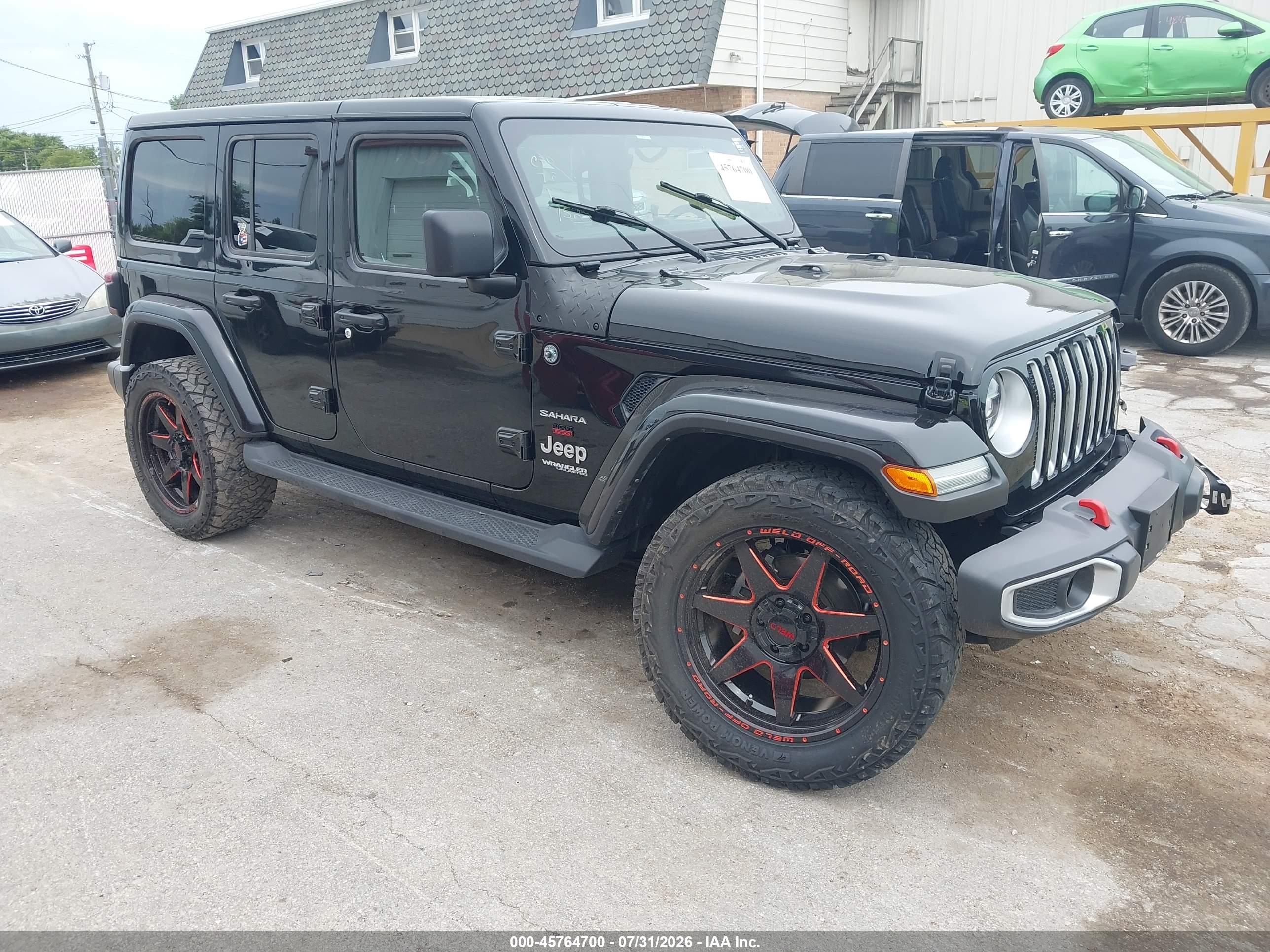 2022 JEEP WRANGLER UNLIMITED SAHARA 4X4