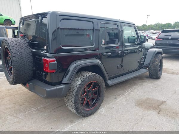2022 JEEP WRANGLER UNLIMITED SAHARA 4X4