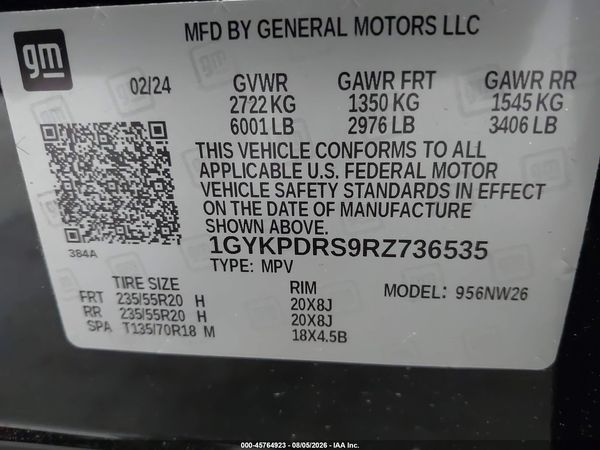 2024 CADILLAC XT6 AWD PREMIUM LUXURY