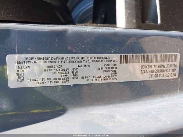 2021 RAM PROMASTER 3500