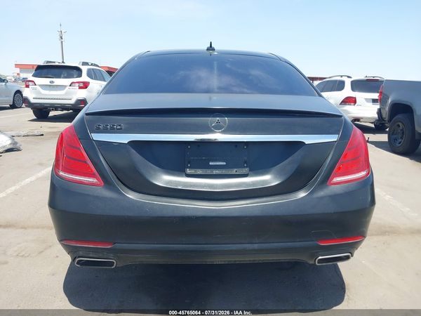 2017 MERCEDES-BENZ S 550 S550