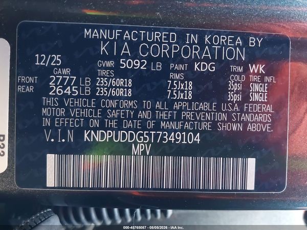 2026 KIA SPORTAGE HYBRID S
