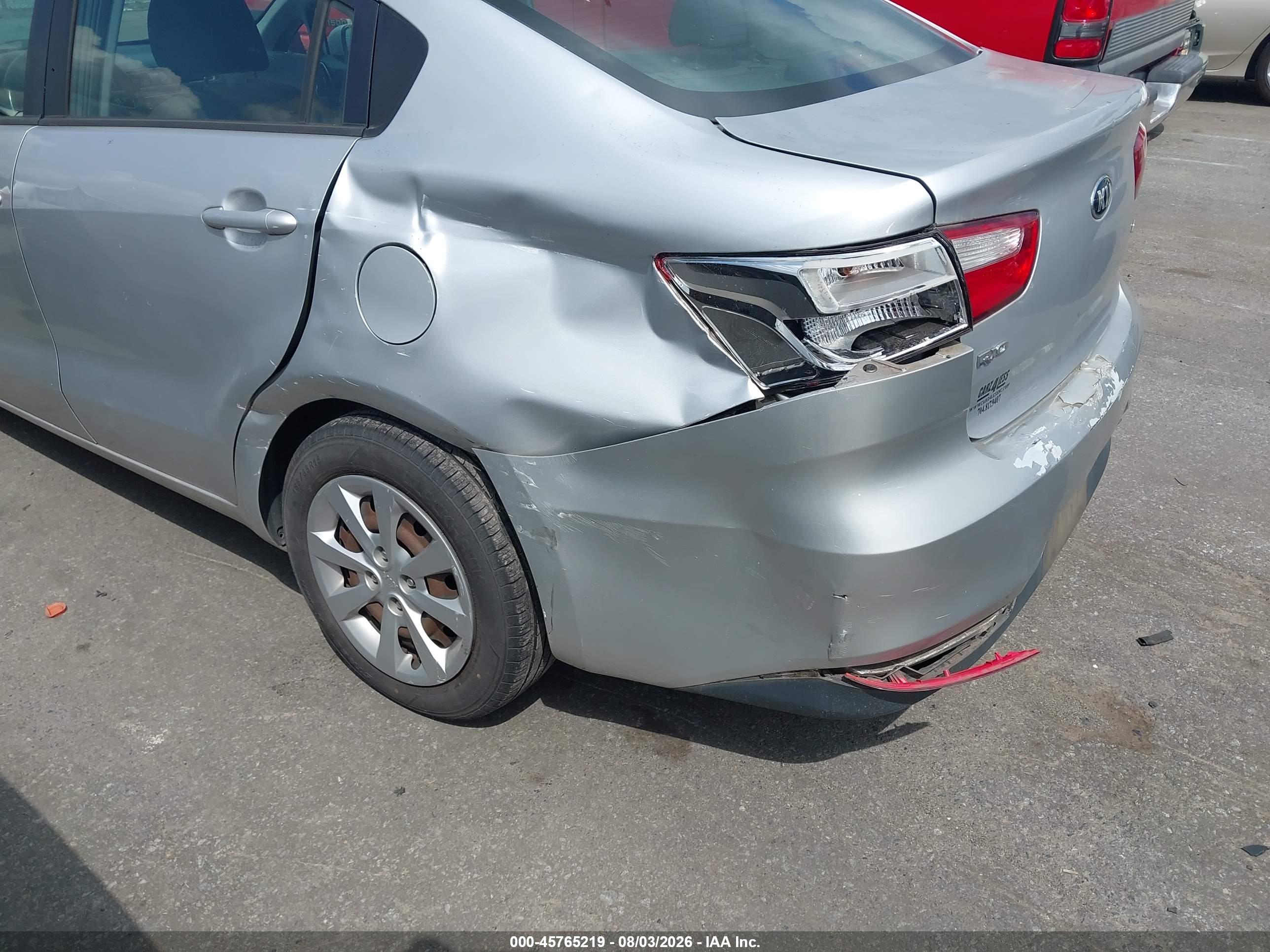 2016 KIA RIO LX