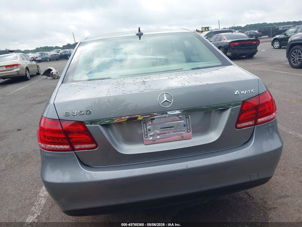 2014 MERCEDES-BENZ E 350 4MATIC