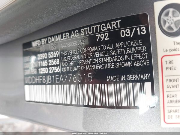 2014 MERCEDES-BENZ E 350 4MATIC
