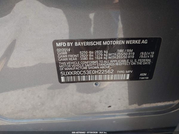 2014 BMW X5 XDRIVE35I