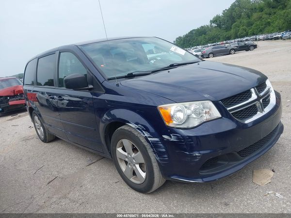 2013 DODGE GRAND CARAVAN SE — I1