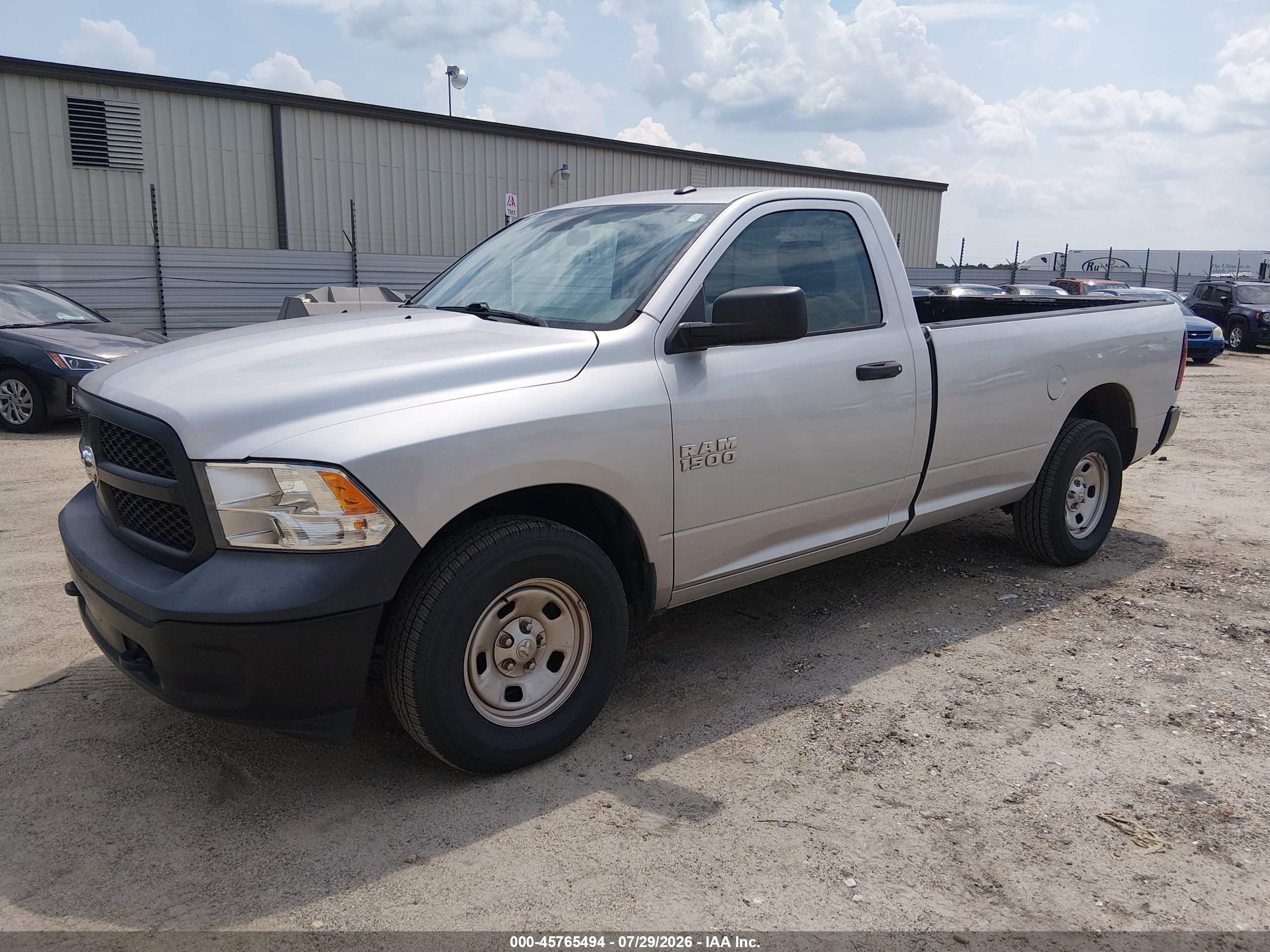 2017 RAM 1500 TRADESMAN  4X4 8' BOX — I2