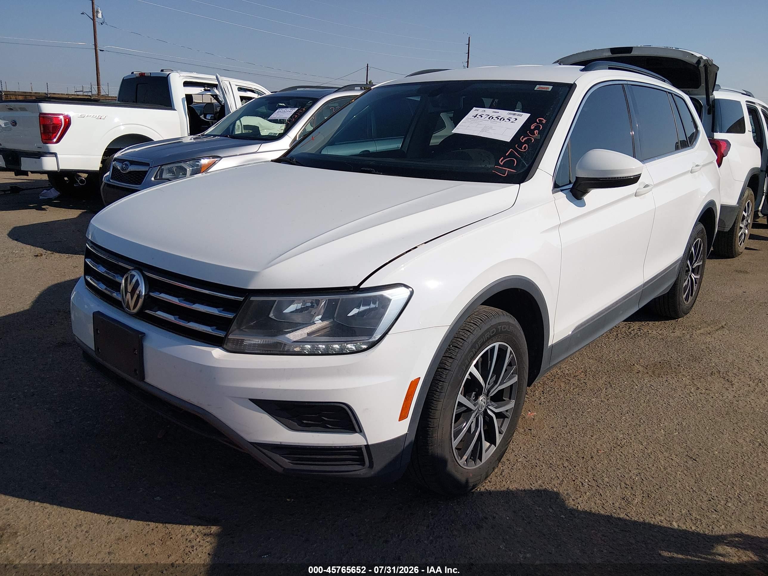 2020 VOLKSWAGEN TIGUAN — I2