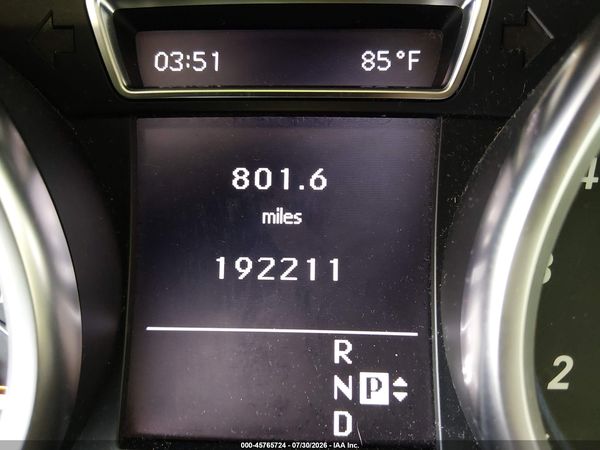 2012 MERCEDES-BENZ ML 350 4MATIC