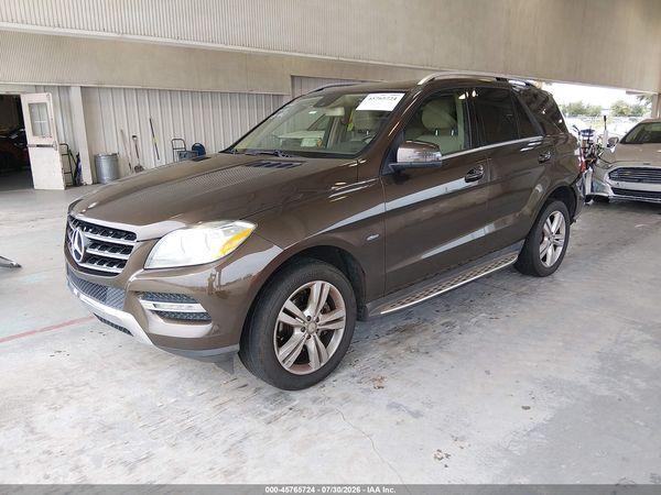 2012 MERCEDES-BENZ ML 350 4MATIC