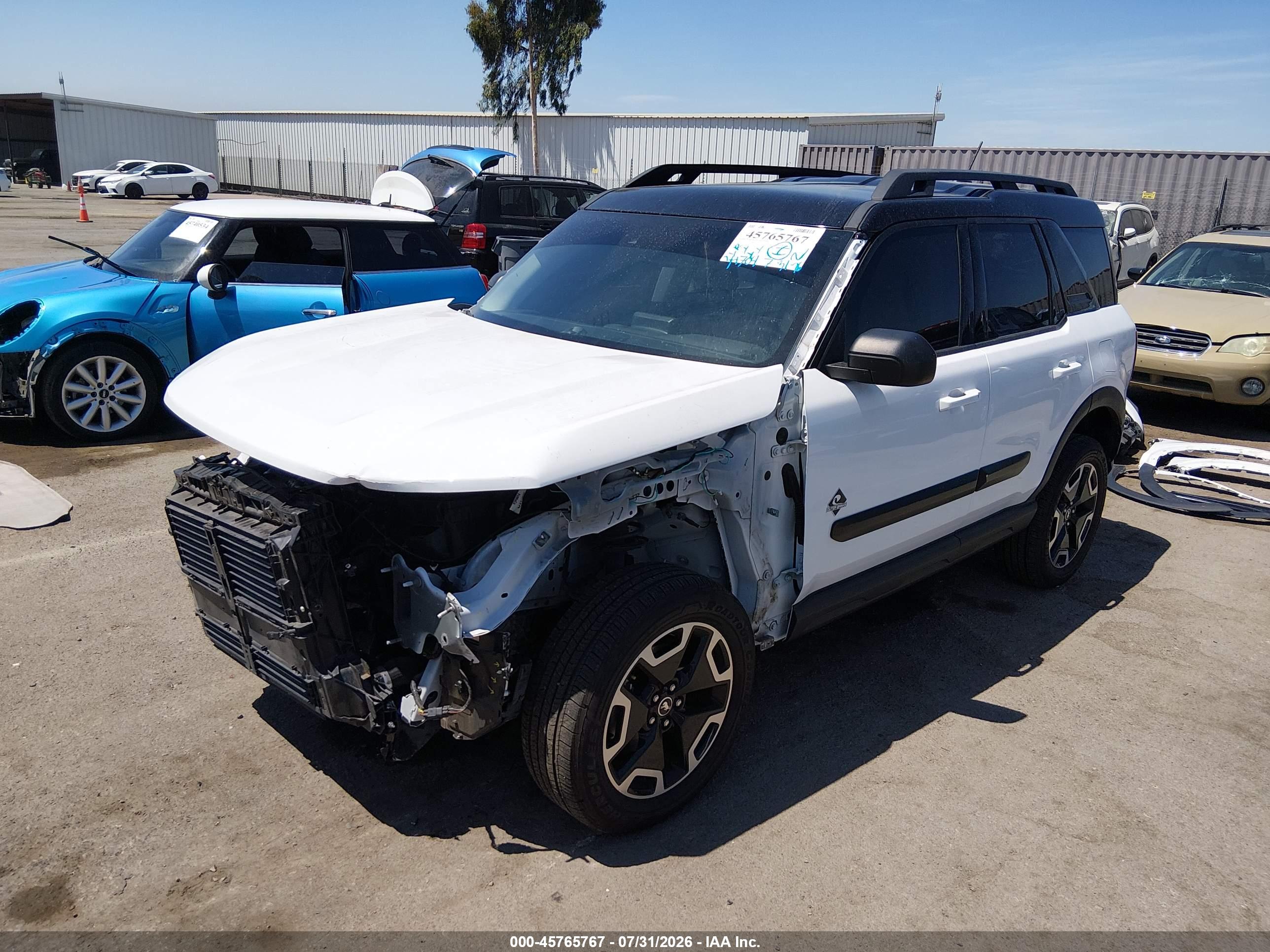 2022 FORD BRONCO SPORT OUTER BANKS — I2