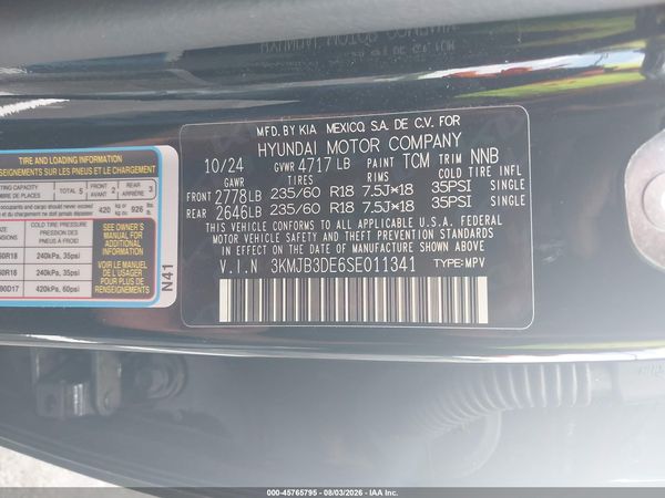 2025 HYUNDAI TUCSON SEL