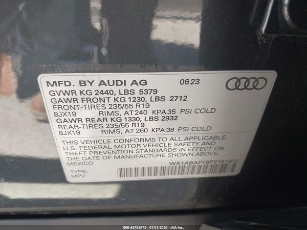 2023 AUDI Q5